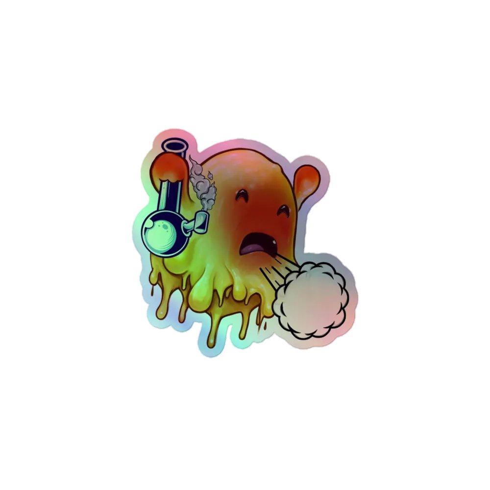 Globert Bong Holo Sticker product image (1)