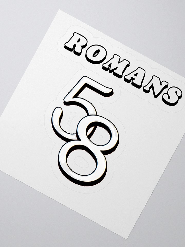 Romans 5:8 Stickers product image (5)