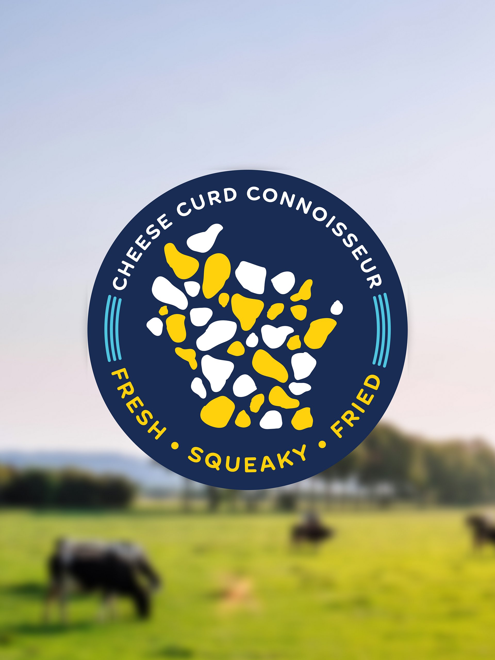 Cheese Curd Connoisseur Sticker product image (1)