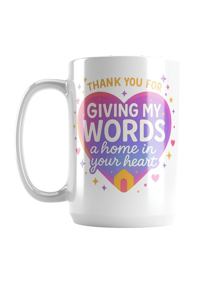 Giving My Words a Home 1 Mug product image (1)