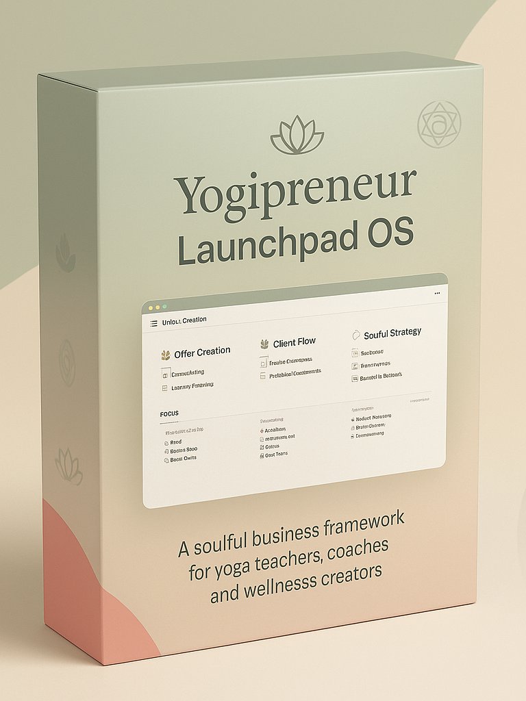 The Yogipreneur Launchpad product image (1)
