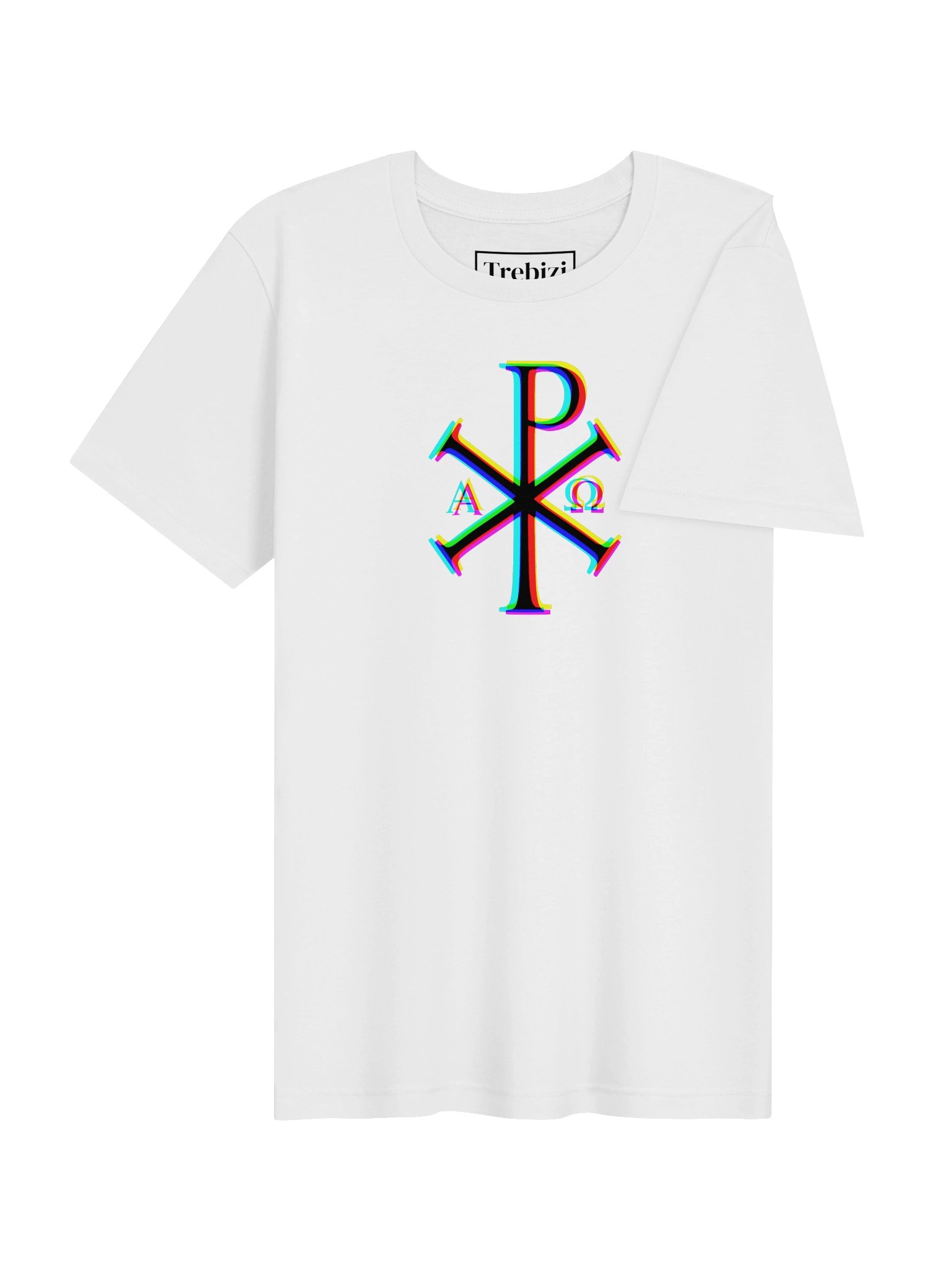 Chi Rho Colors T-Shirt (White) product image (4)