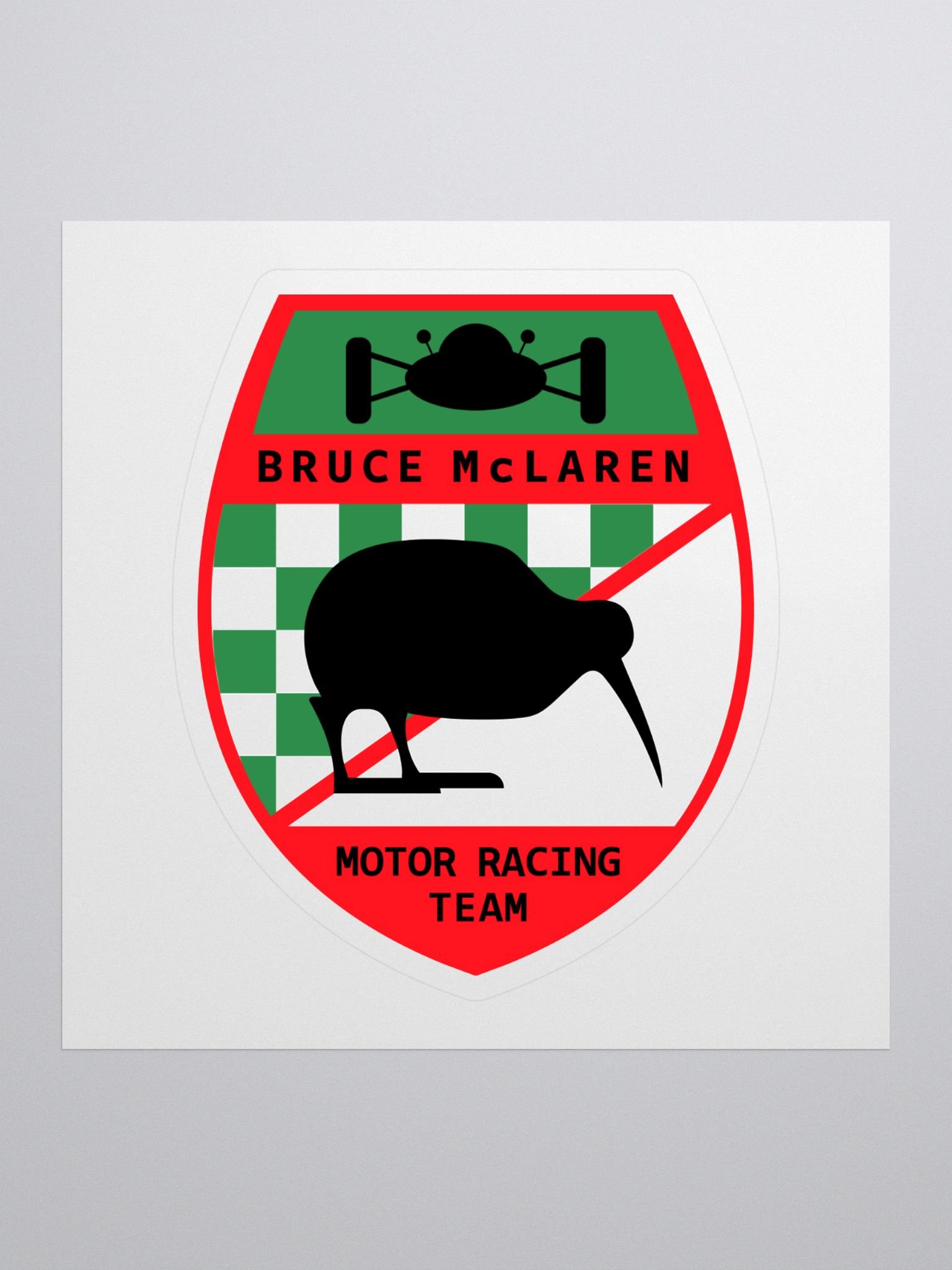 Old Skool Mac F1 Sticker product image (1)