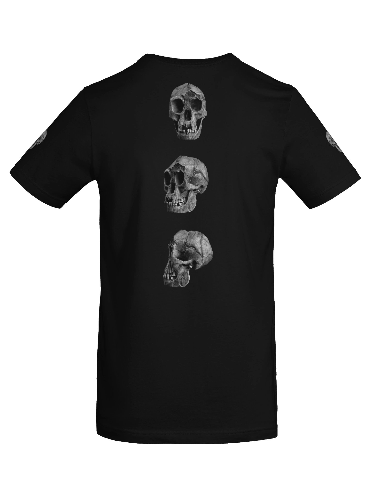 Floresiensis Fossil Skull T-Shirt Dark product image (6)