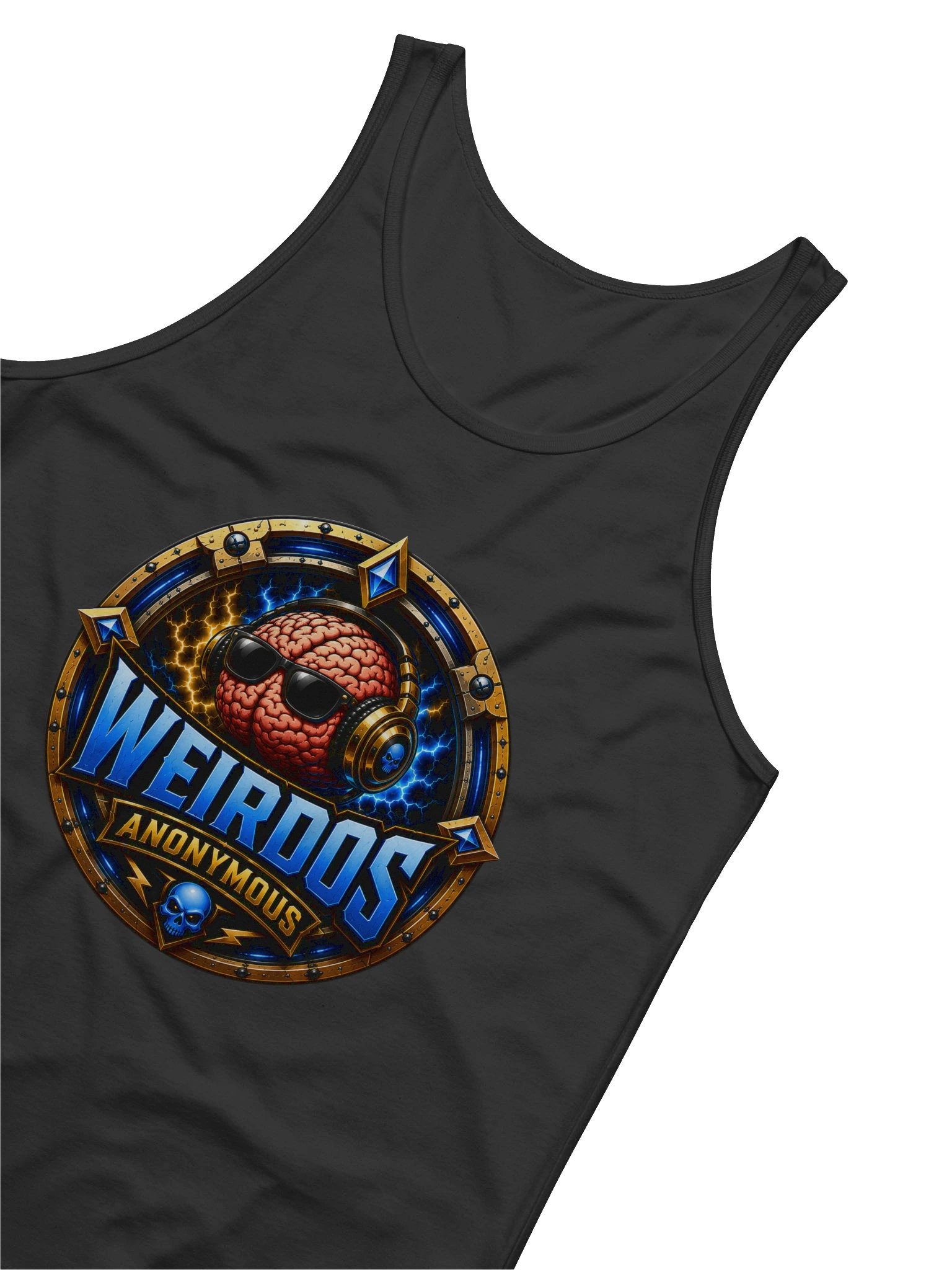 Beard__Oh Weirdos Anonymous Jersey Tank product image (4)