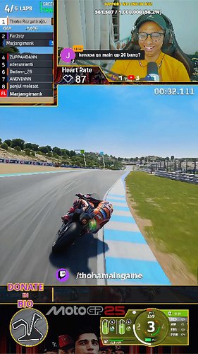 Hati hati bang 😭 @bagusmukti003 | #motogp #motogp24 #motogp25 #motogp26 #fypシ゚