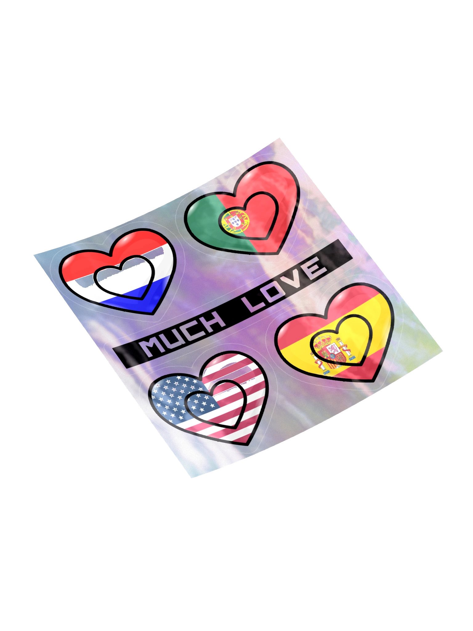 Heart Flag Stickers product image (7)