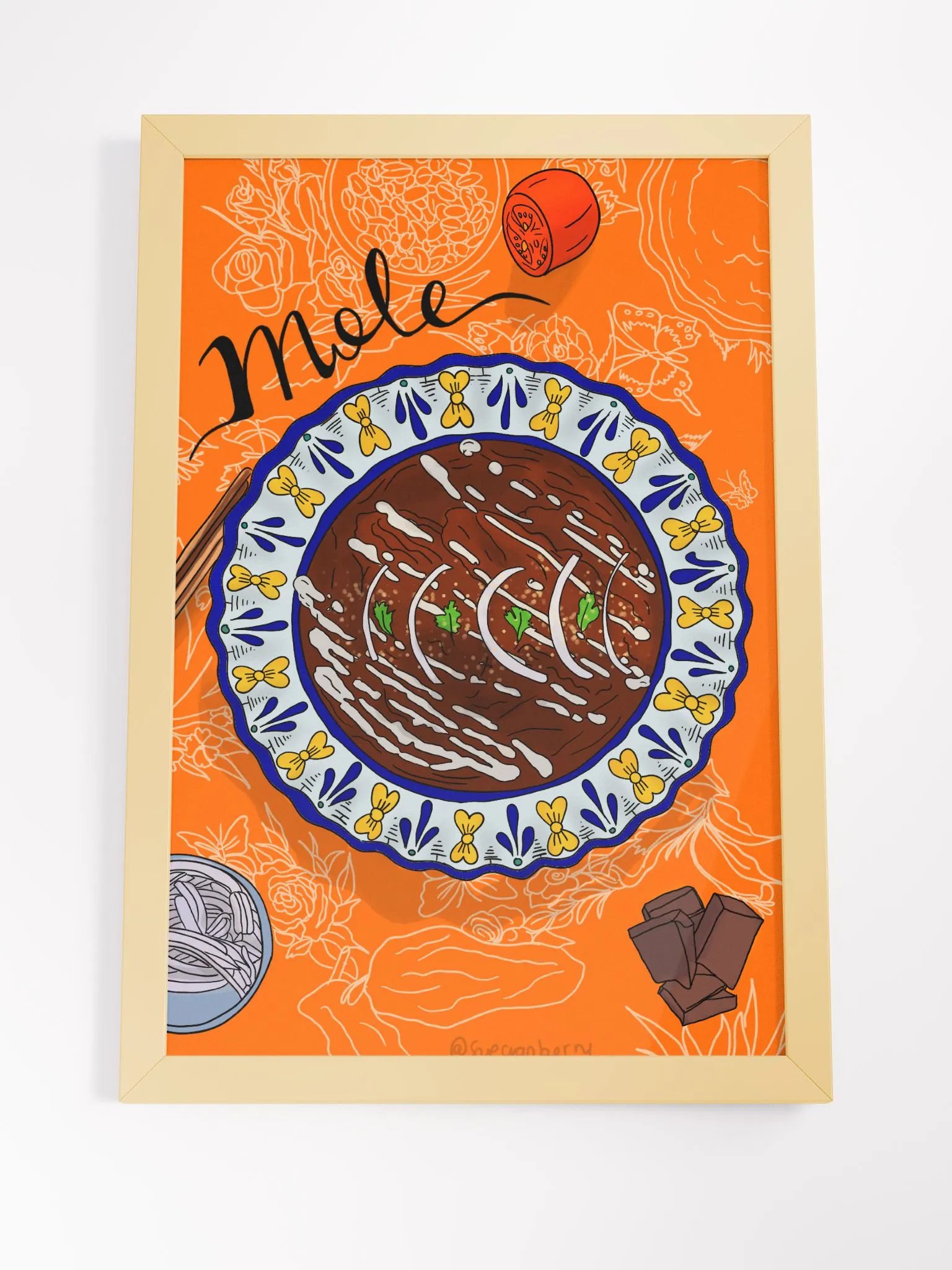 Mole Framed Poster product image (4)