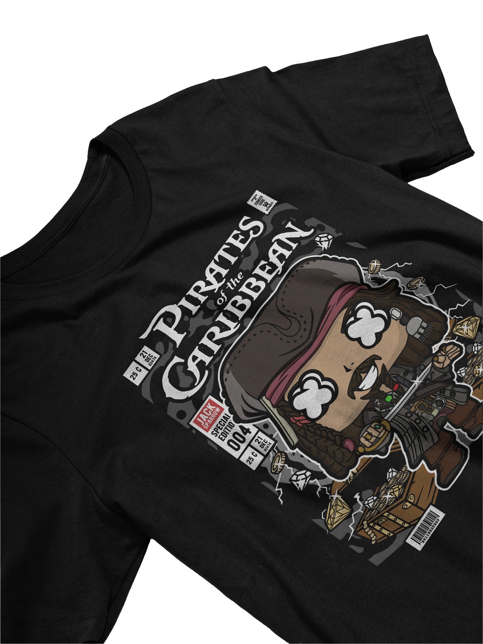 Pirate's Plunder Stylized T-Shirt product image (3)