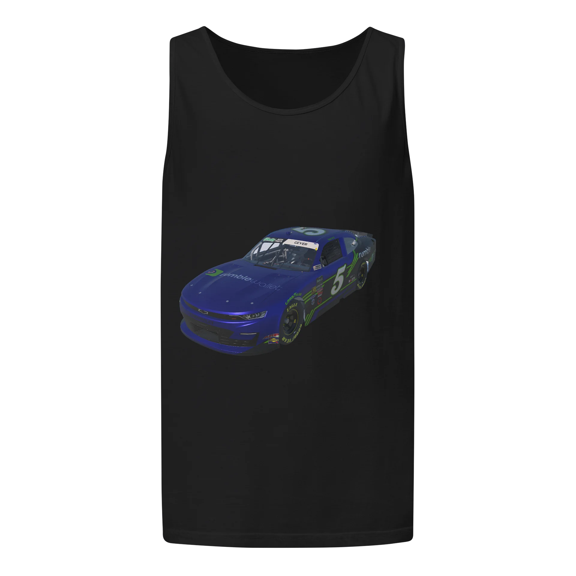 Rumble Wallet Racing Tank Top product image (1)