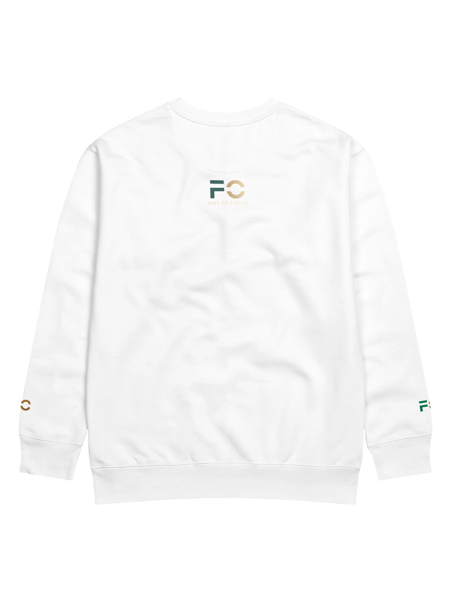 FOCUS Sweatshirt — White product image (4)