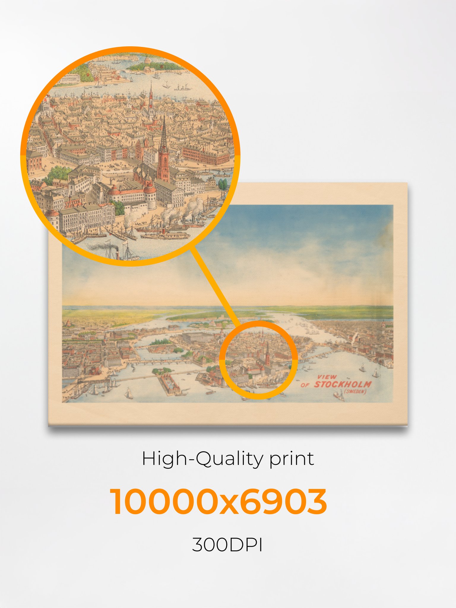 Stockholm 1901 (Canvas Print) product image (4)
