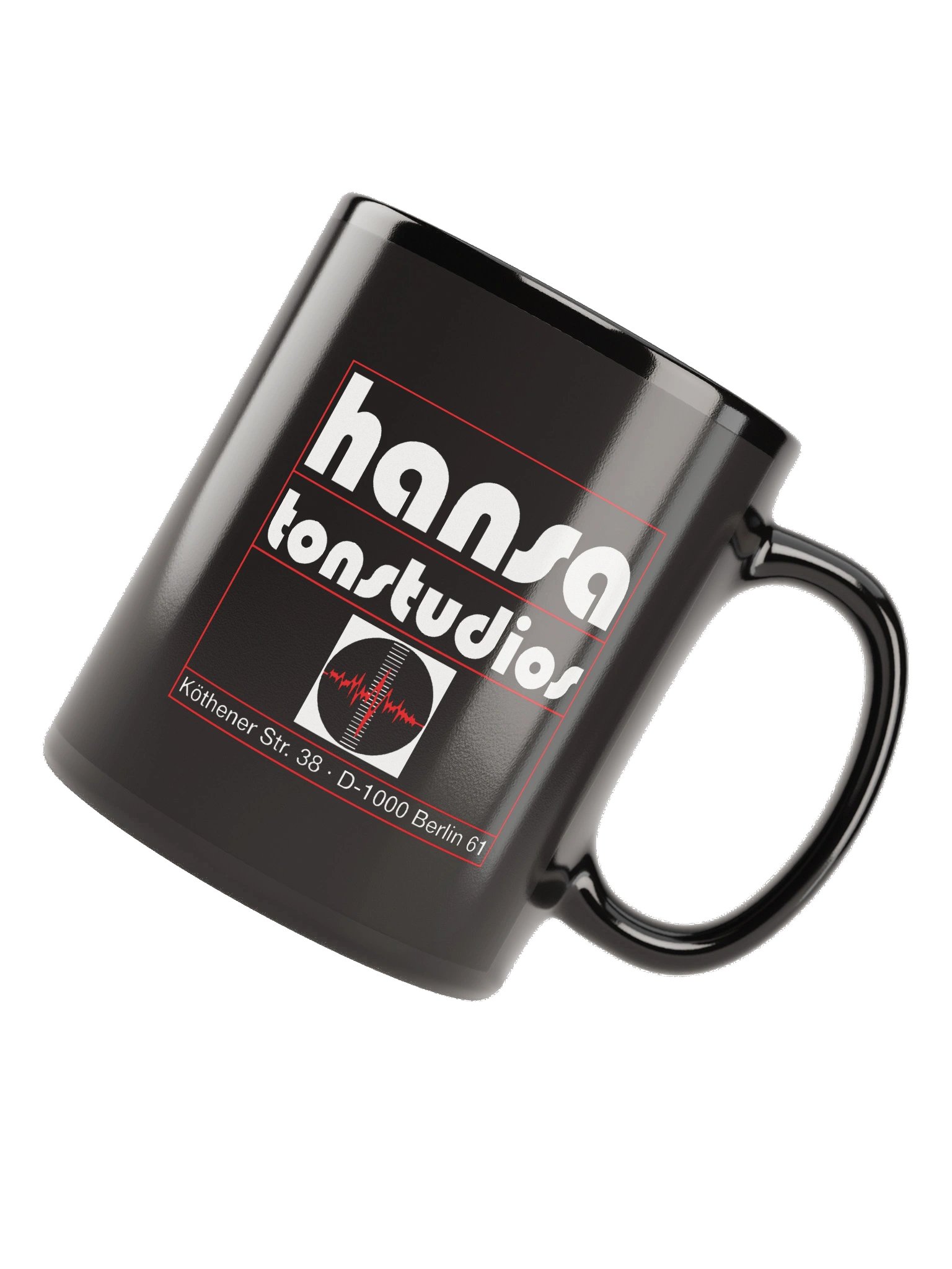 Black Vintage Logo Ceramic Mug product image (6)