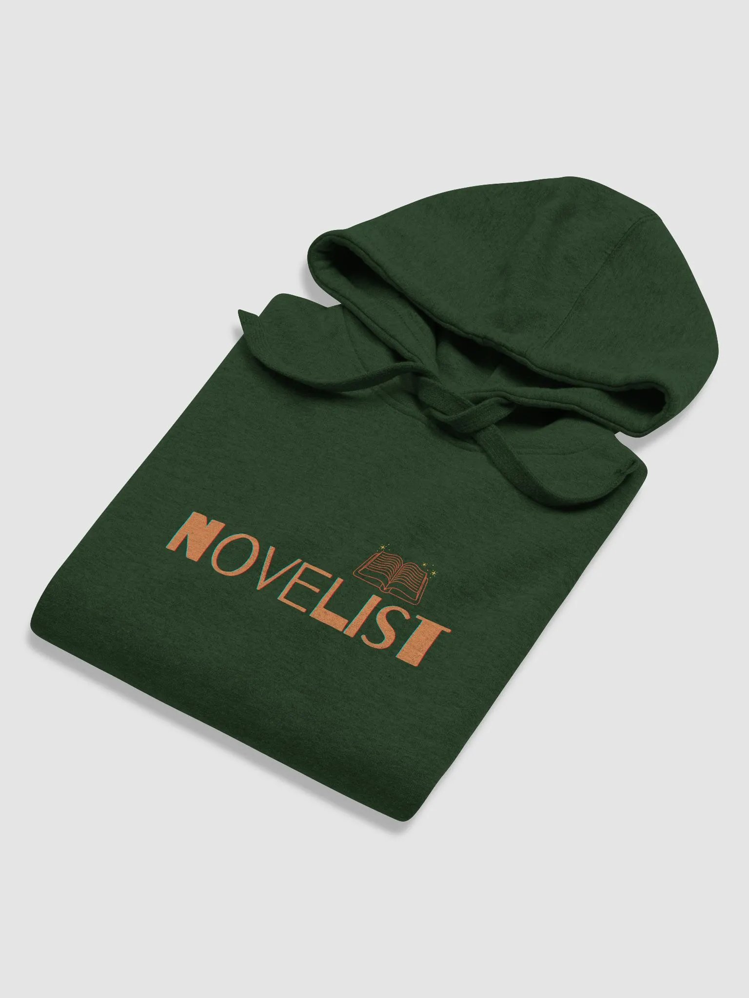 Novelist Unisex Hoodie in dark green product image (6)
