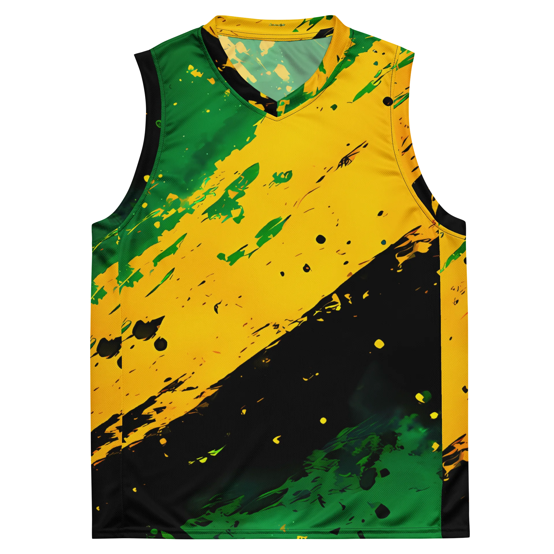 Vintage Jamaica Sport Print - Caribbean Apples | Unisex Basketball Jersey product image (4)