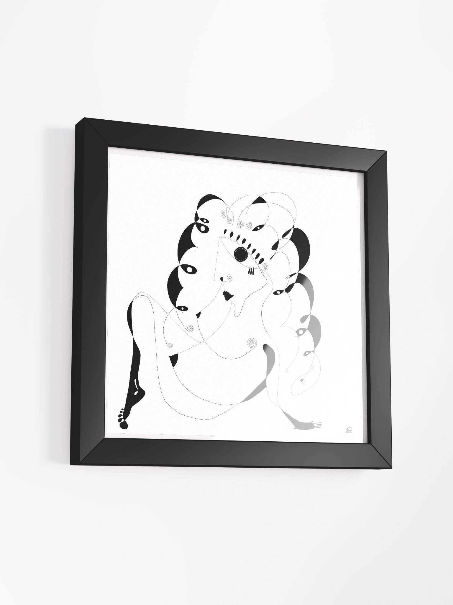 Sarah’s ready for the party (Framed Print) product image (4)