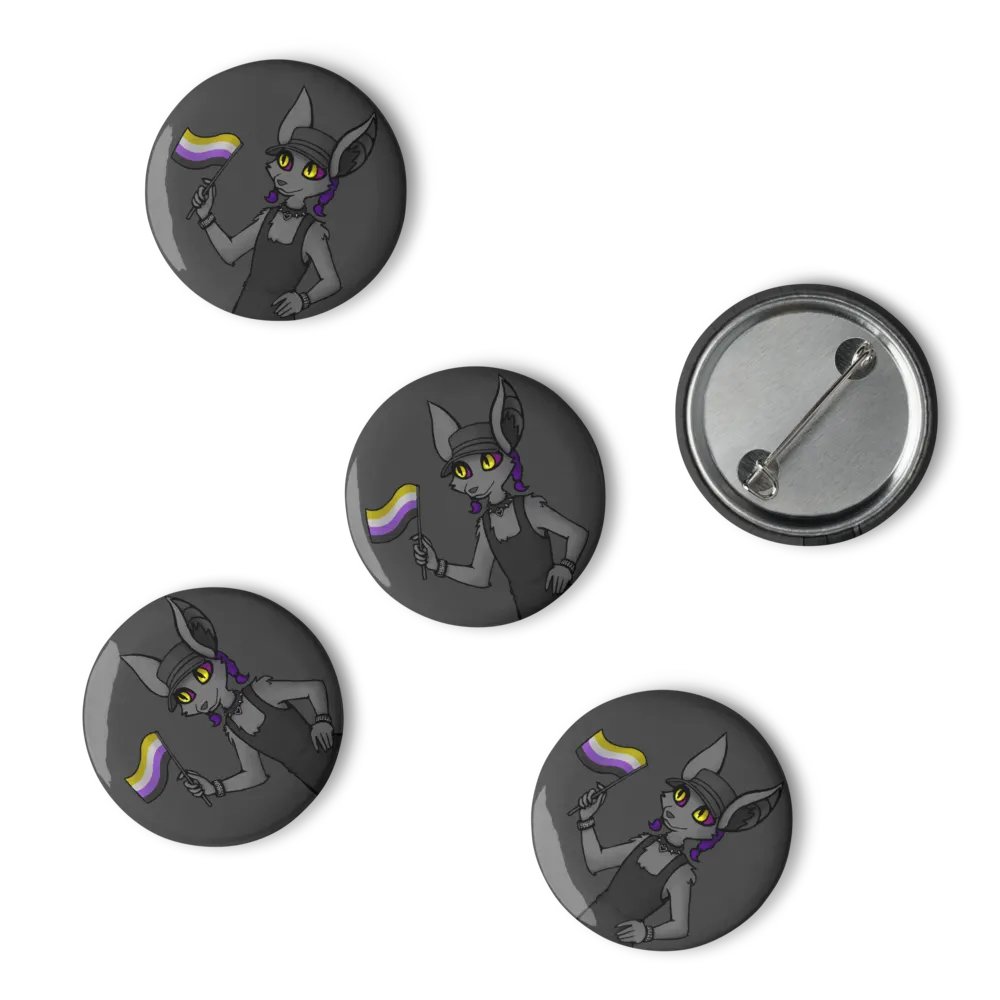 Non-Binary Flag Noa Pin Set product image (6)