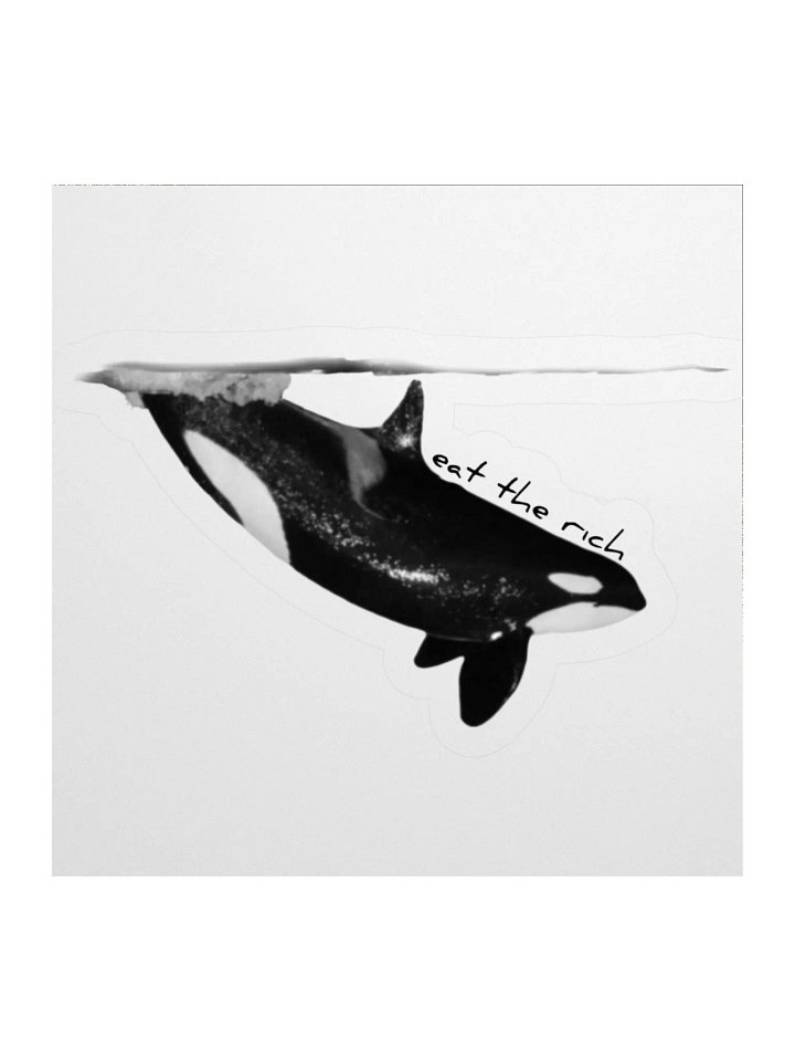 Eat the Rich Sticker product image (1)