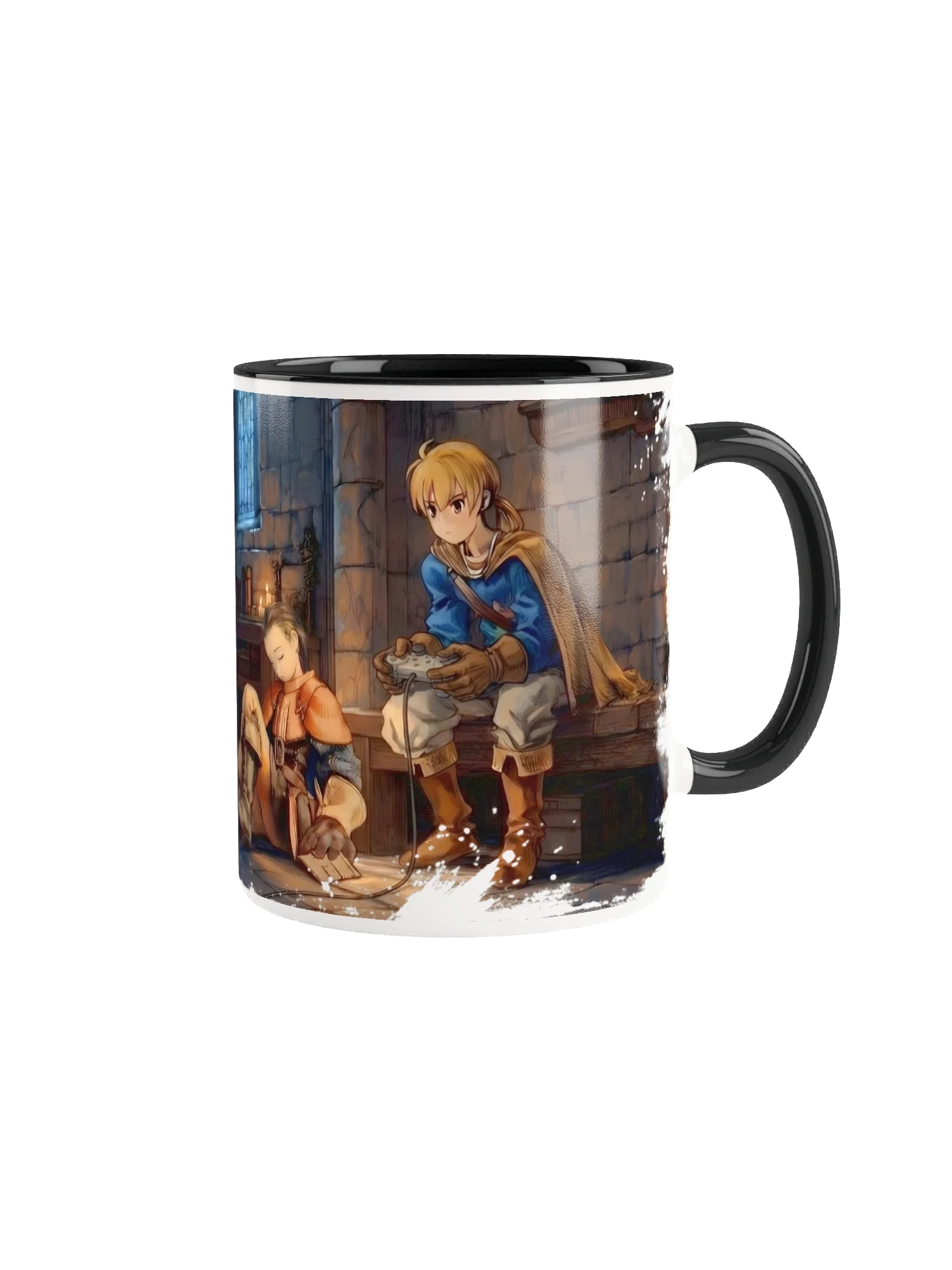 LoFi Fantasy Tactics: Zodiac Brave Story Two-Tone Mug