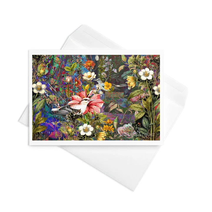 Garden of Colorful Secrets by Edward Martin Card product image (1)