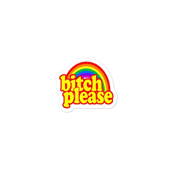 B*** Please Kiss Cut Sticker product image (2)