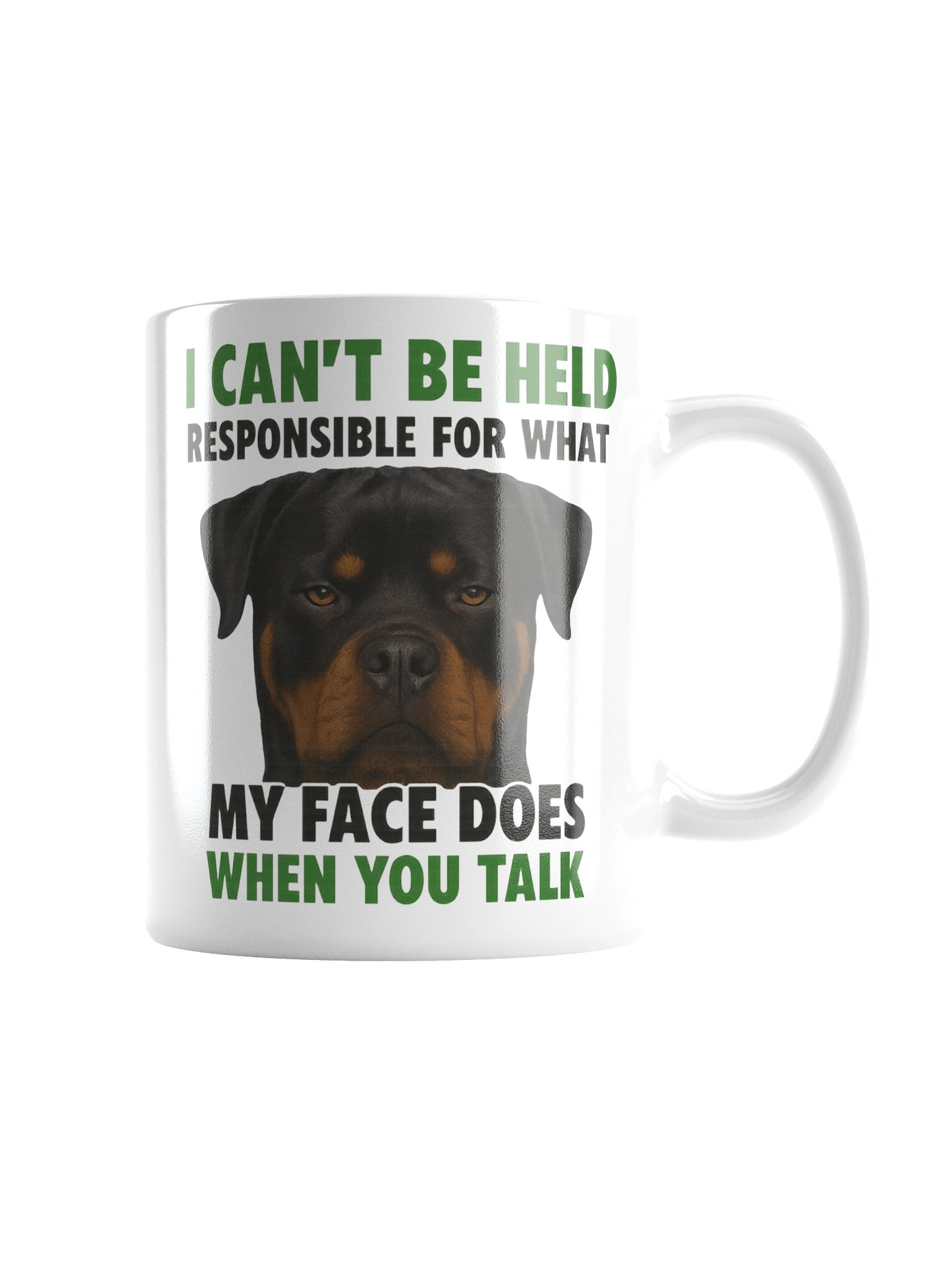 Rottweiler Face Expression Mug product image (6)