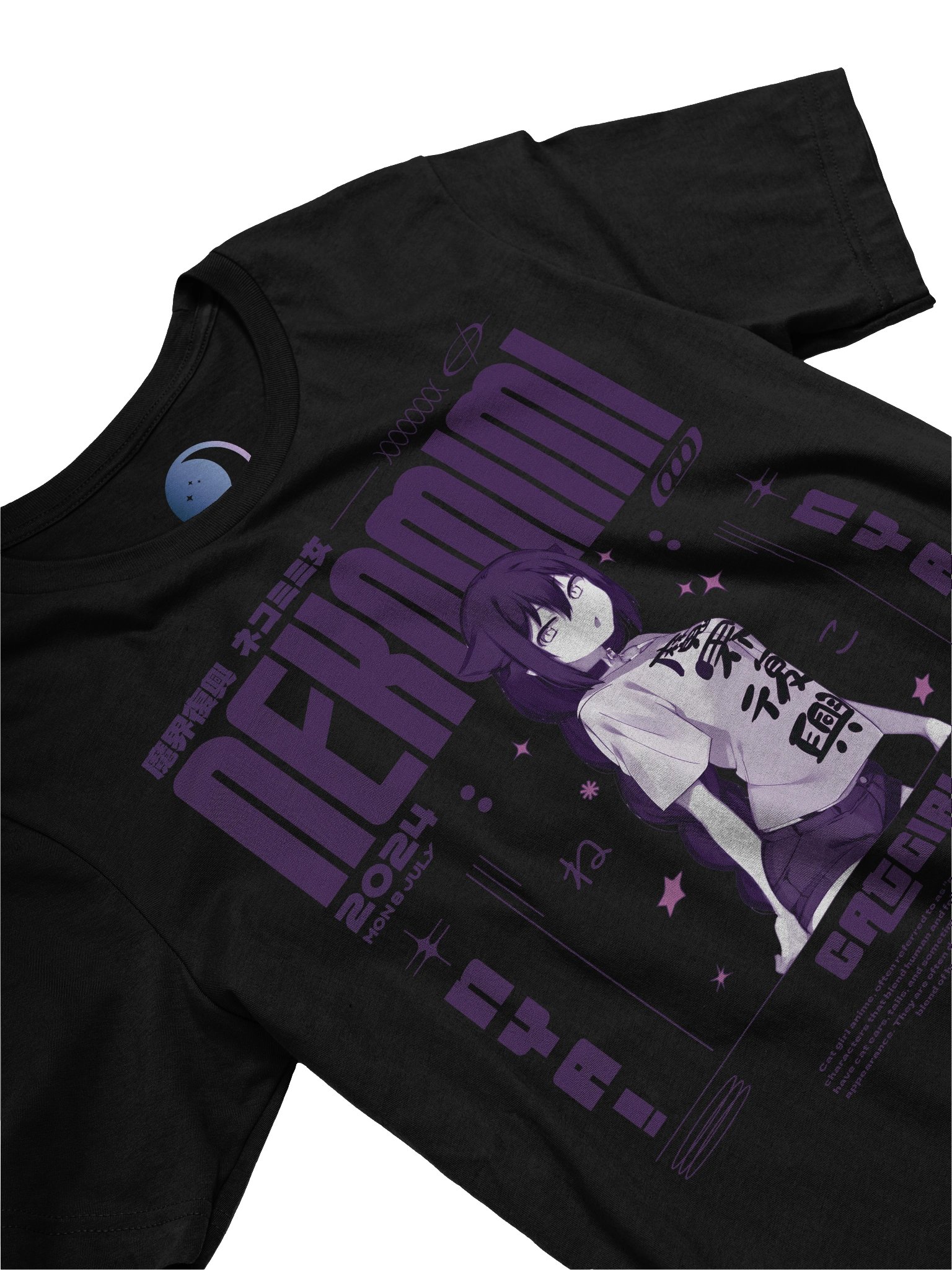 Purple Neko Tee product image (5)
