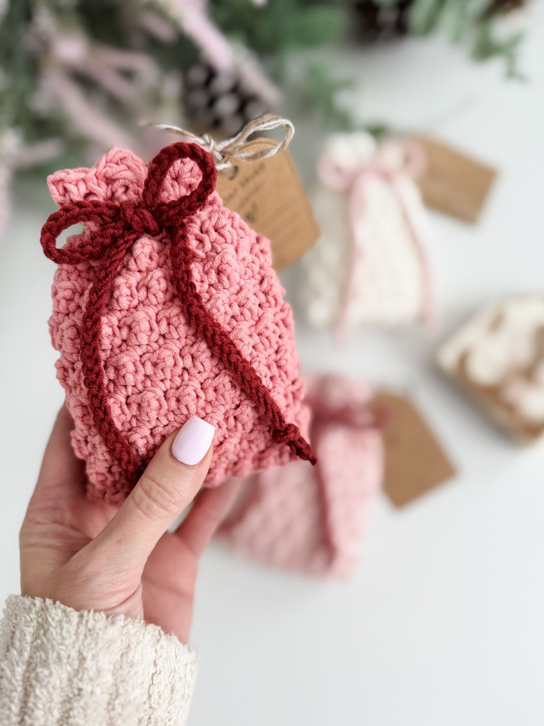 Winterberry Soap Saver Crochet Pattern product image (4)