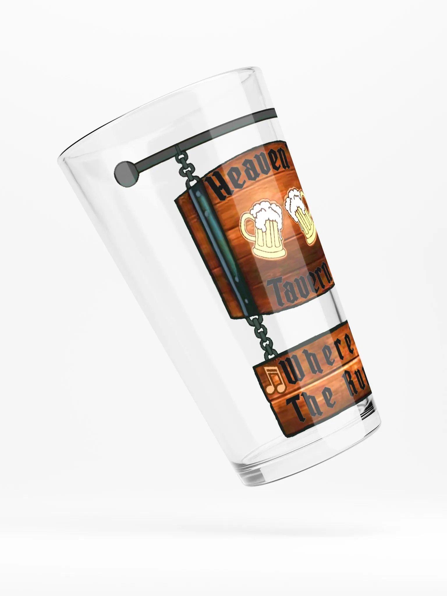 Heaven Rum Pint Glass product image (4)