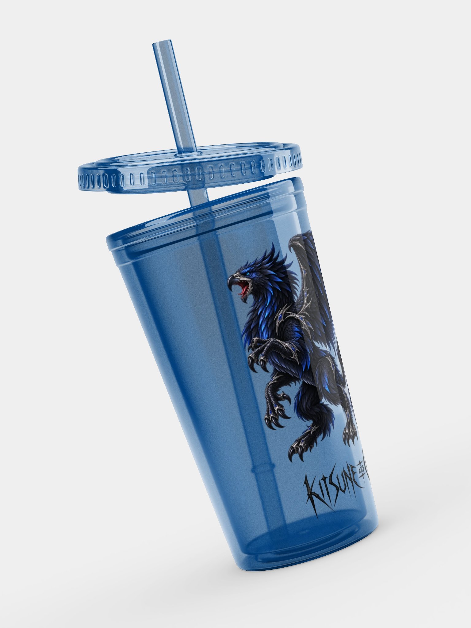 🖤💙 Kitsune & Co — Griffin Double-Walled Drinking Cup product image (7)