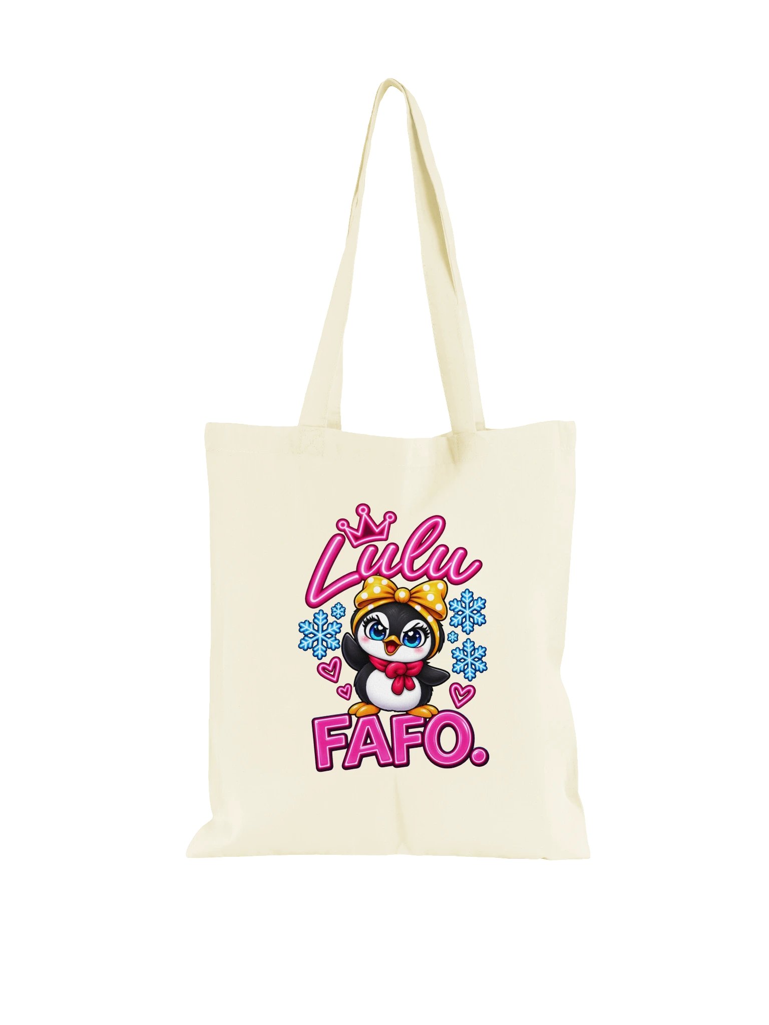 FAFO Lulu Natural Cotton Tote Bag product image (1)