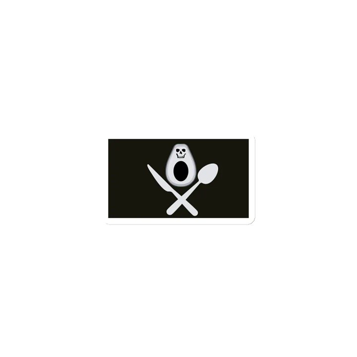 Pirate Avocado Magnet product image (1)