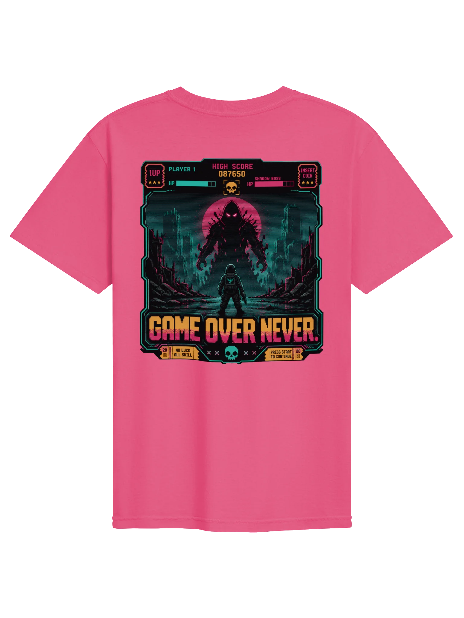 Game Over Never Tee product image (1)