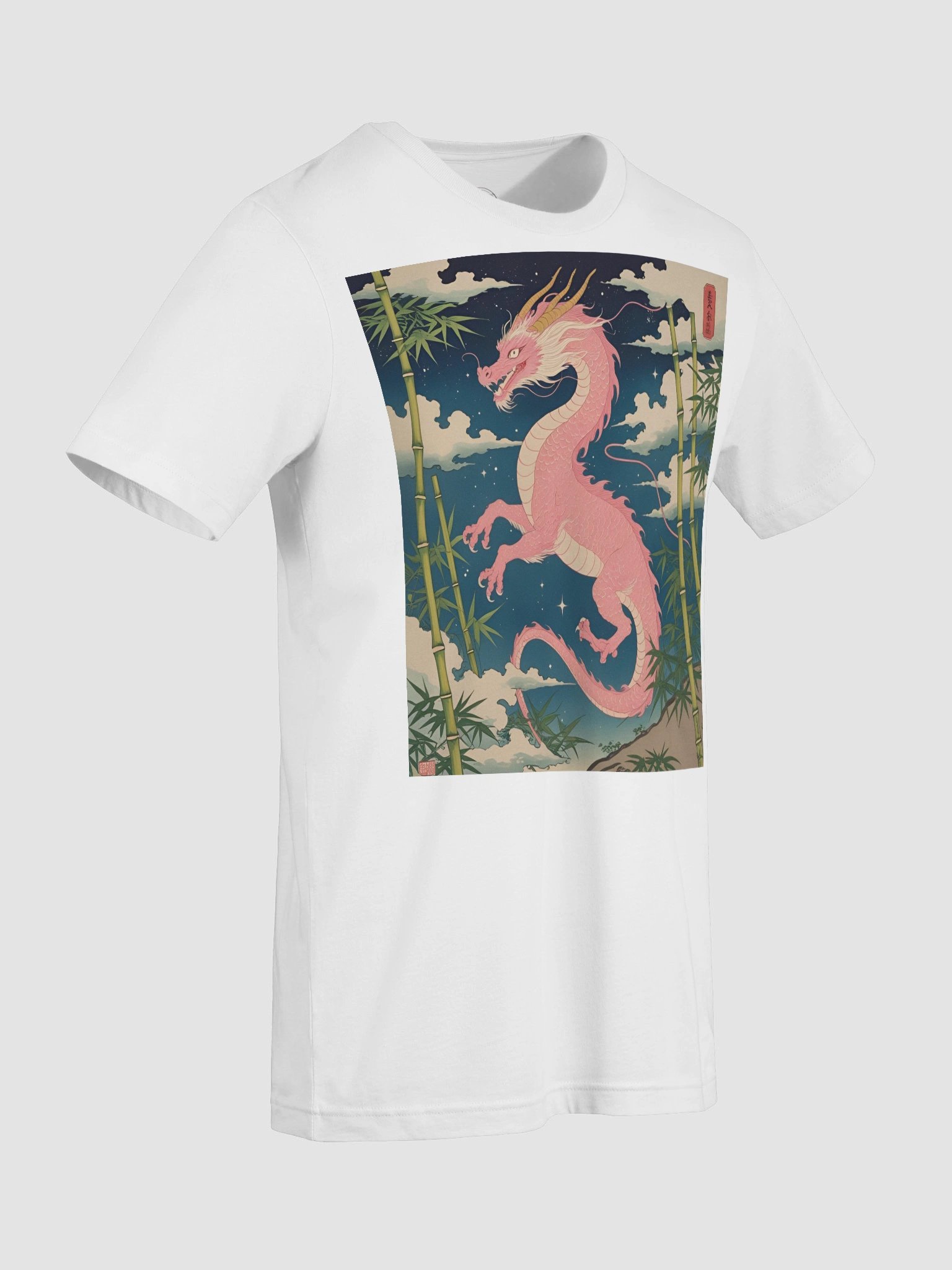 Ryoshin - Sakura no Ryū (Cherry Blossom Dragon), Ancient Ryū Collection, T-Shirt, Front Design product image (11)