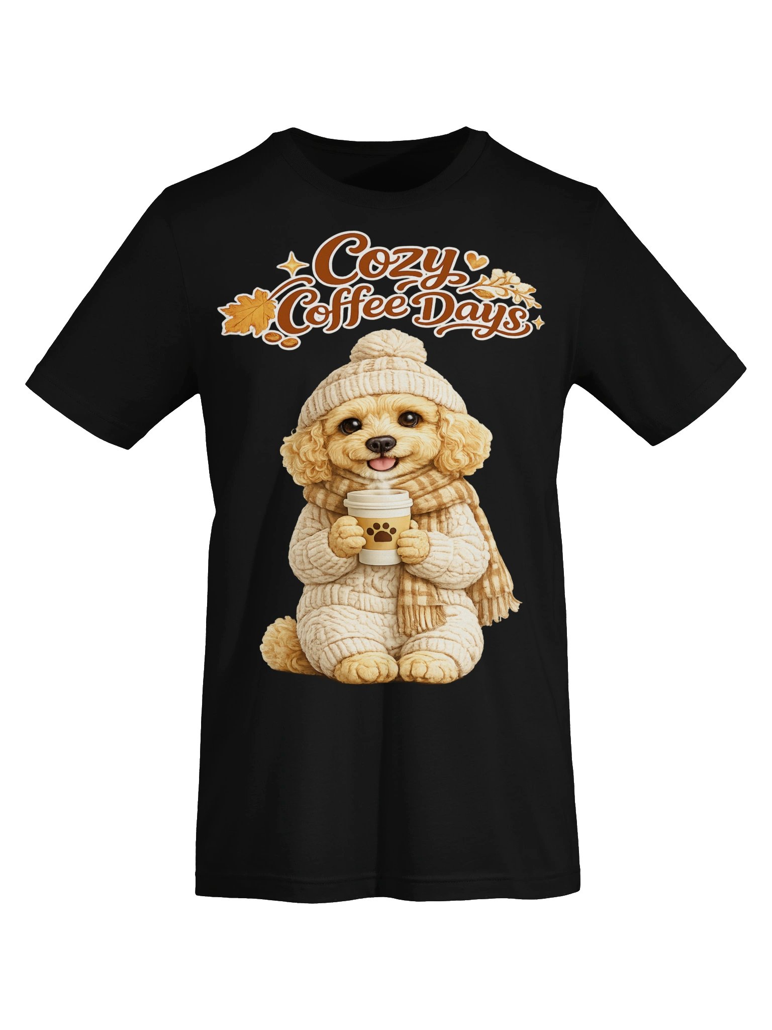 Cozy Coffee Days Dog Adult - Tee product image (52)