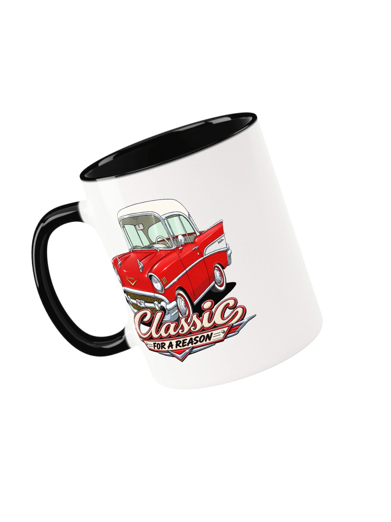 1957 Chevy Bel Air – Classic for a Reason Color Accent Mug product image (22)