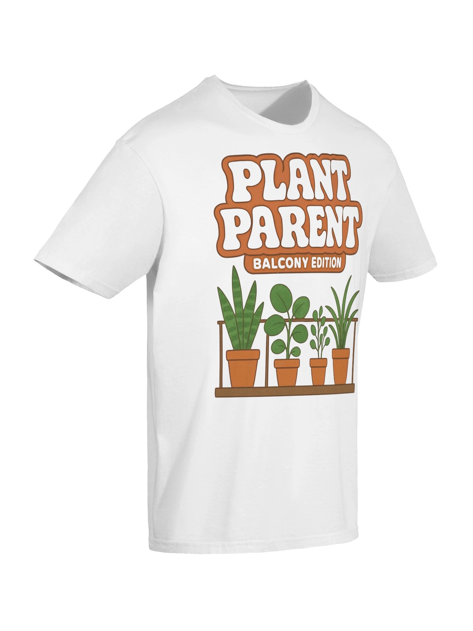 Plant Parent Balcony Edition T-Shirt – Cute Urban Gardening Tee product image (7)