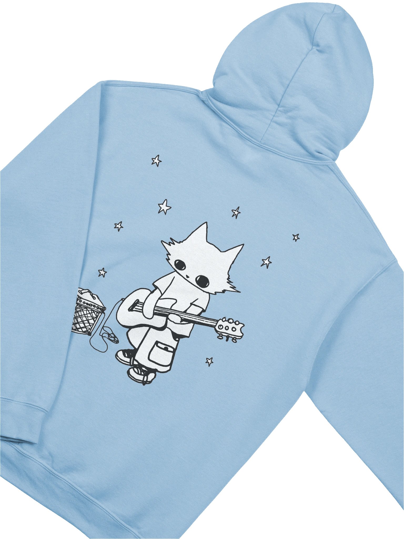 LIMITED SCRUNCH GUITAR HOODIE product image (4)