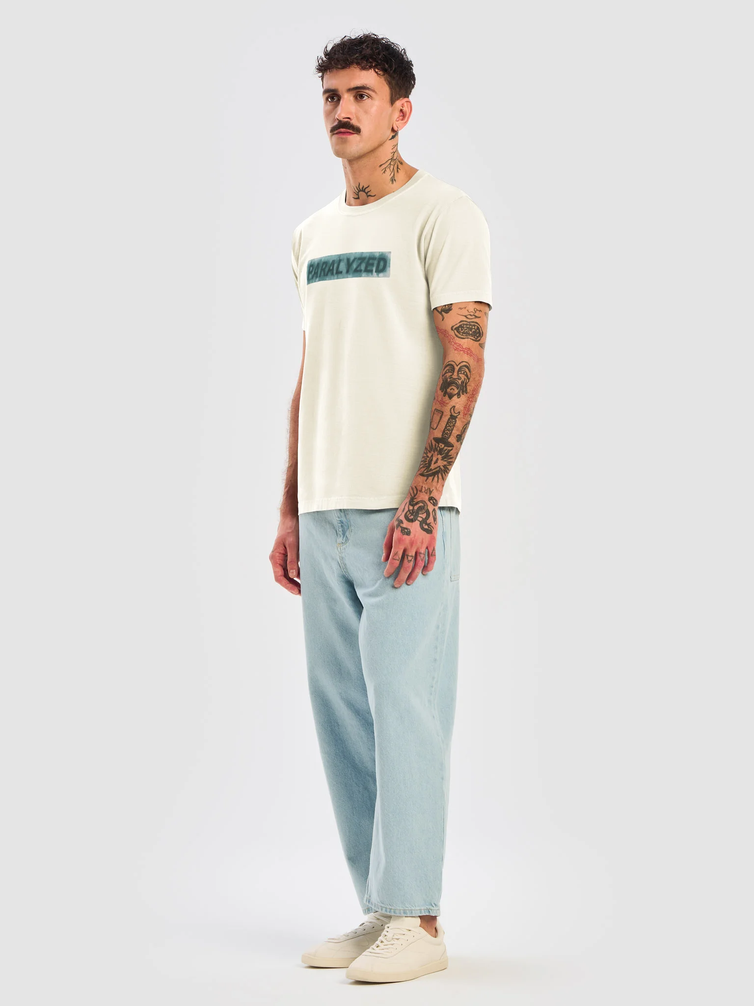 PARALYZED IN BLUE TEE product image (7)
