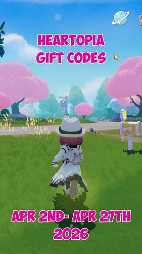 Heartopia : All the NEW Gift CODES (April 2nd- April 27th)

These are all the new codes for Heartopia for April 2nd to April ...