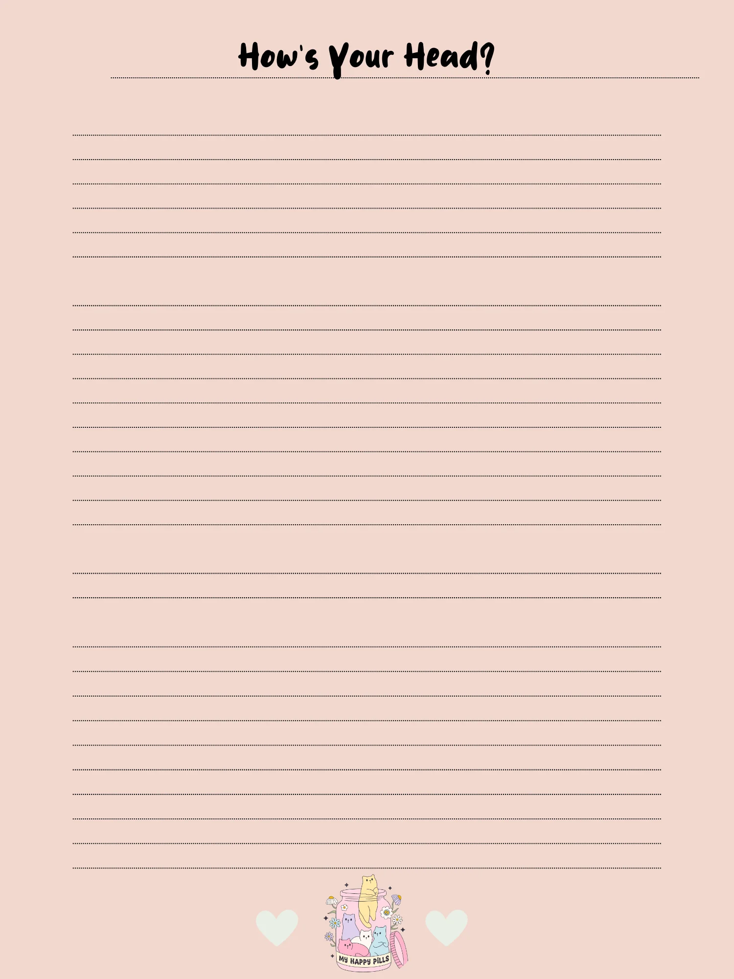 Mental Health Journal Freebie! Digital Download product image (2)