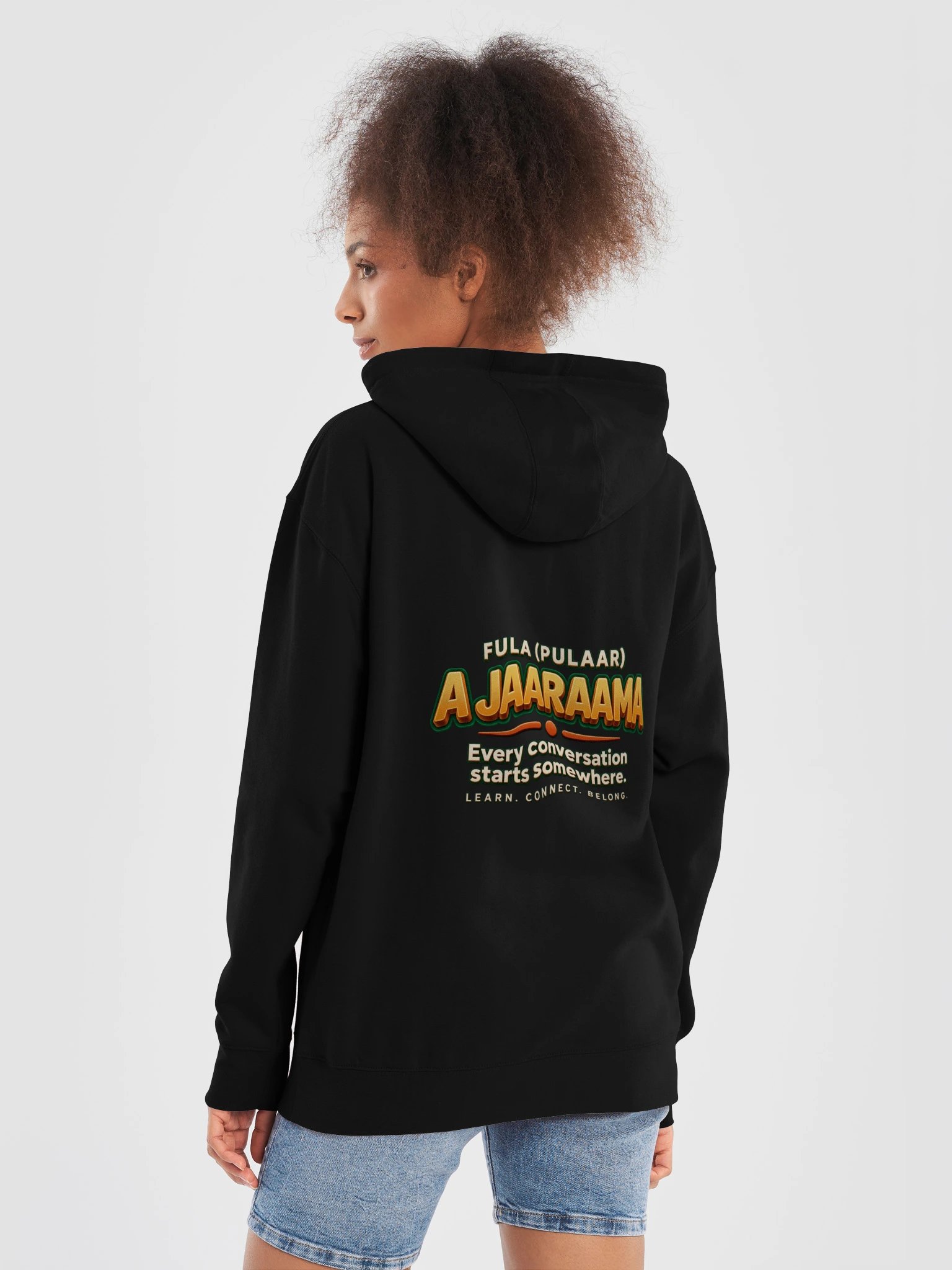 Heart of Ubuntu — Fula (Pulaar) Signature Hoodie product image (26)