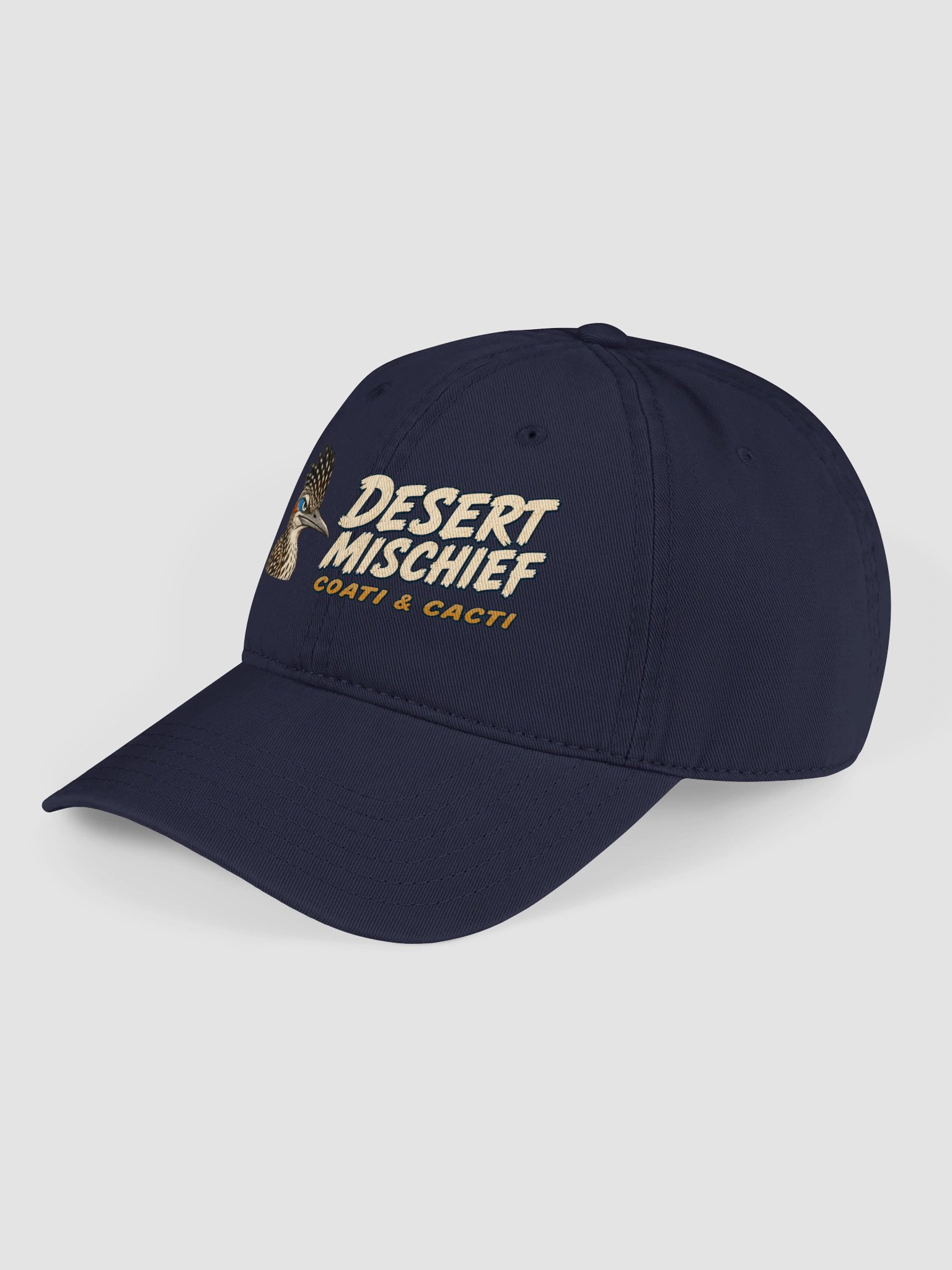 Desert Mischief Roadrunner Graphic Baseball Cap product image (14)