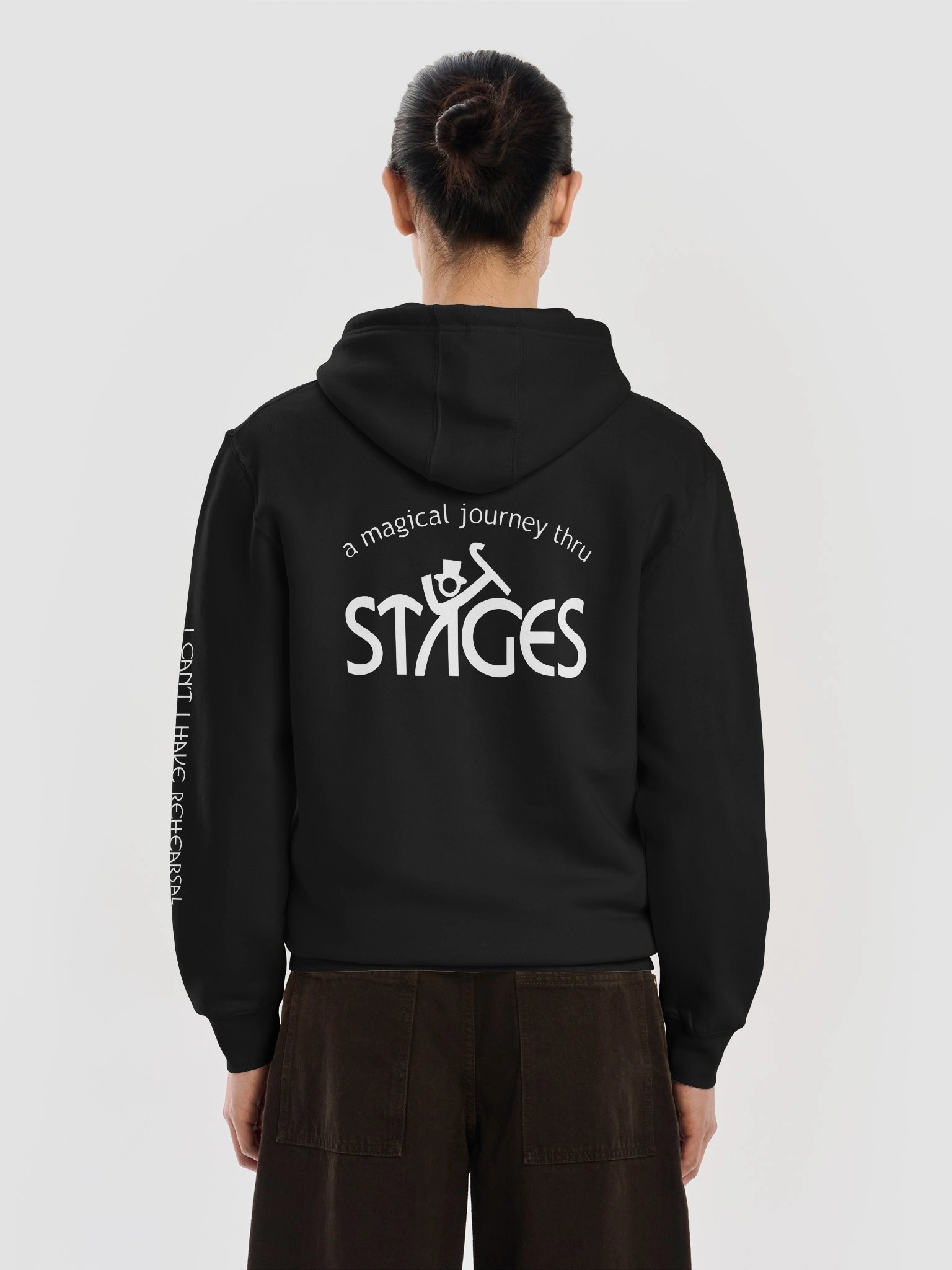 "My Third Place" Full-Zip Fleece Hoodie - Stages Logo product image (22)