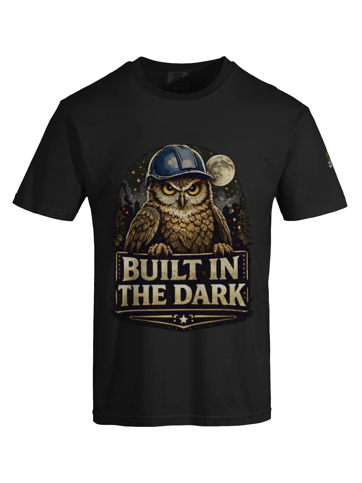 Built In The Dark Hard Hat- Tee product image (7)