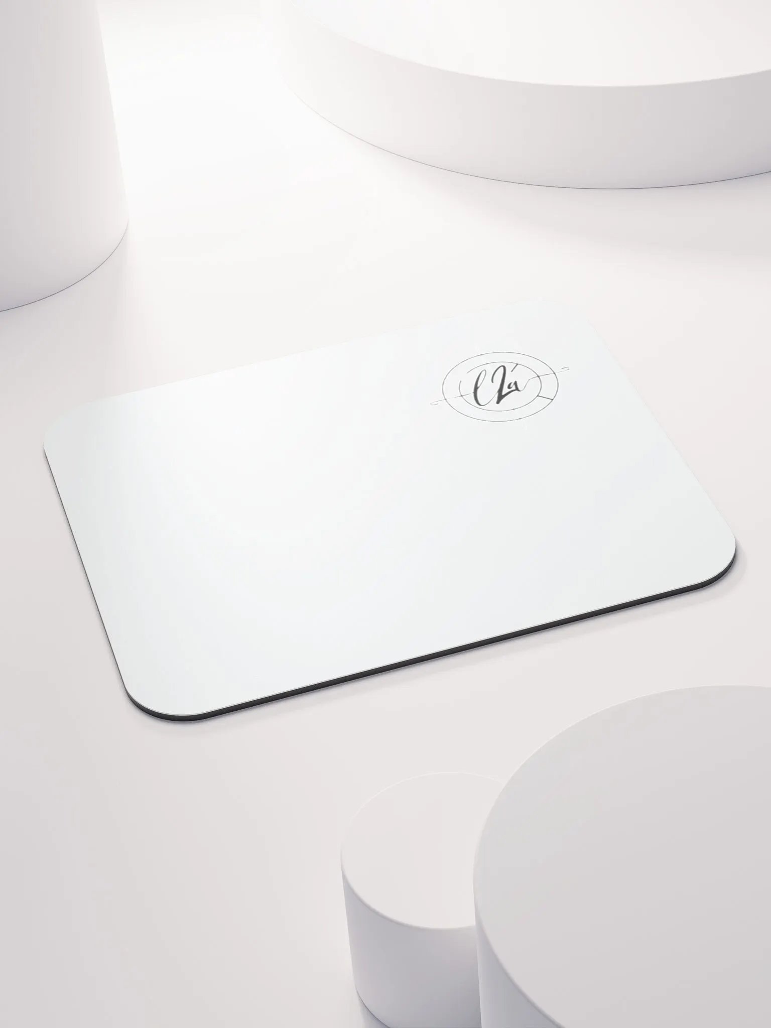 Lrn2aim Reticle White Mousepad product image (4)