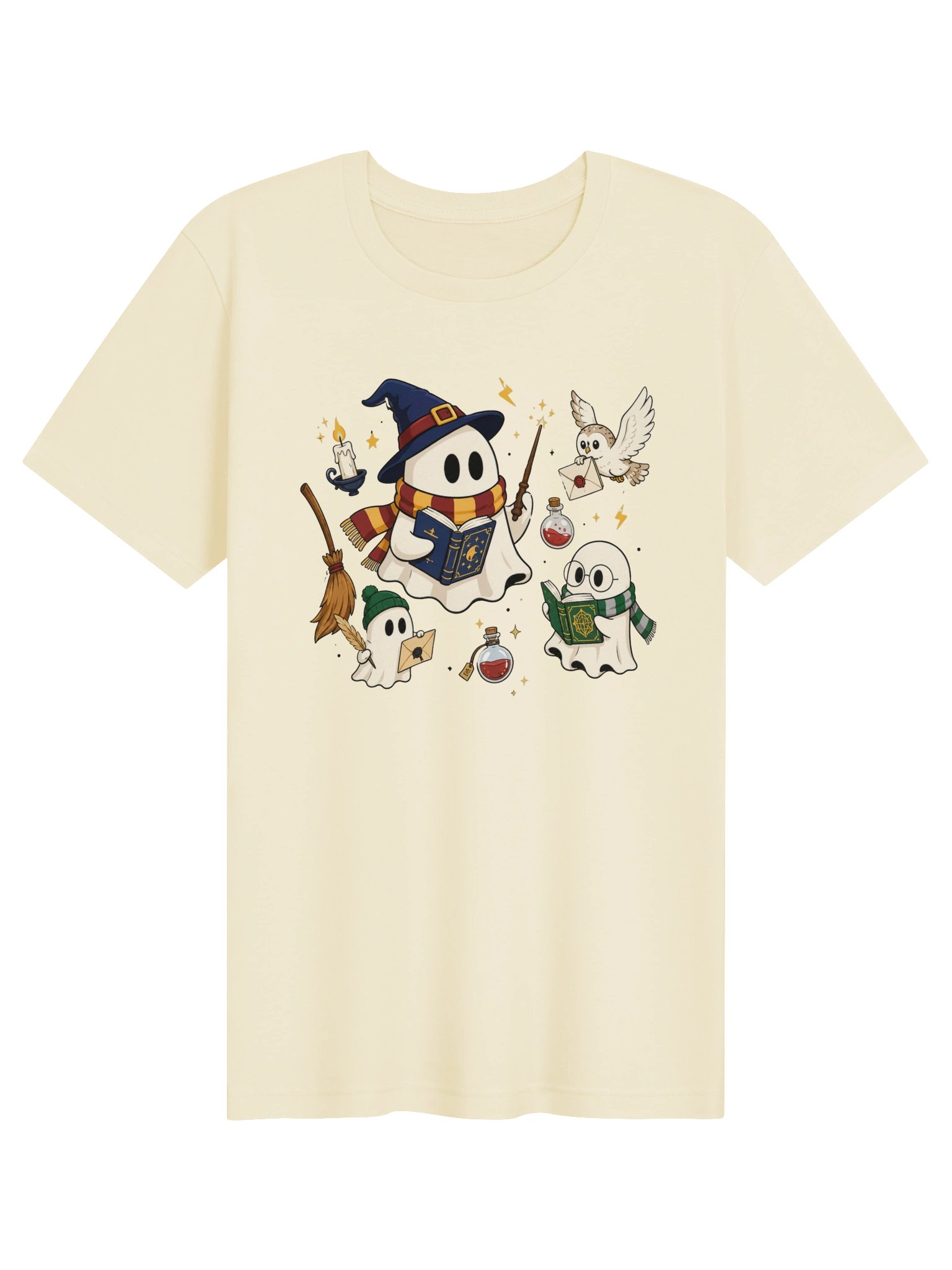 Magical Ghost Readers T-Shirt | Spooky Book Lover Tee product image (2)