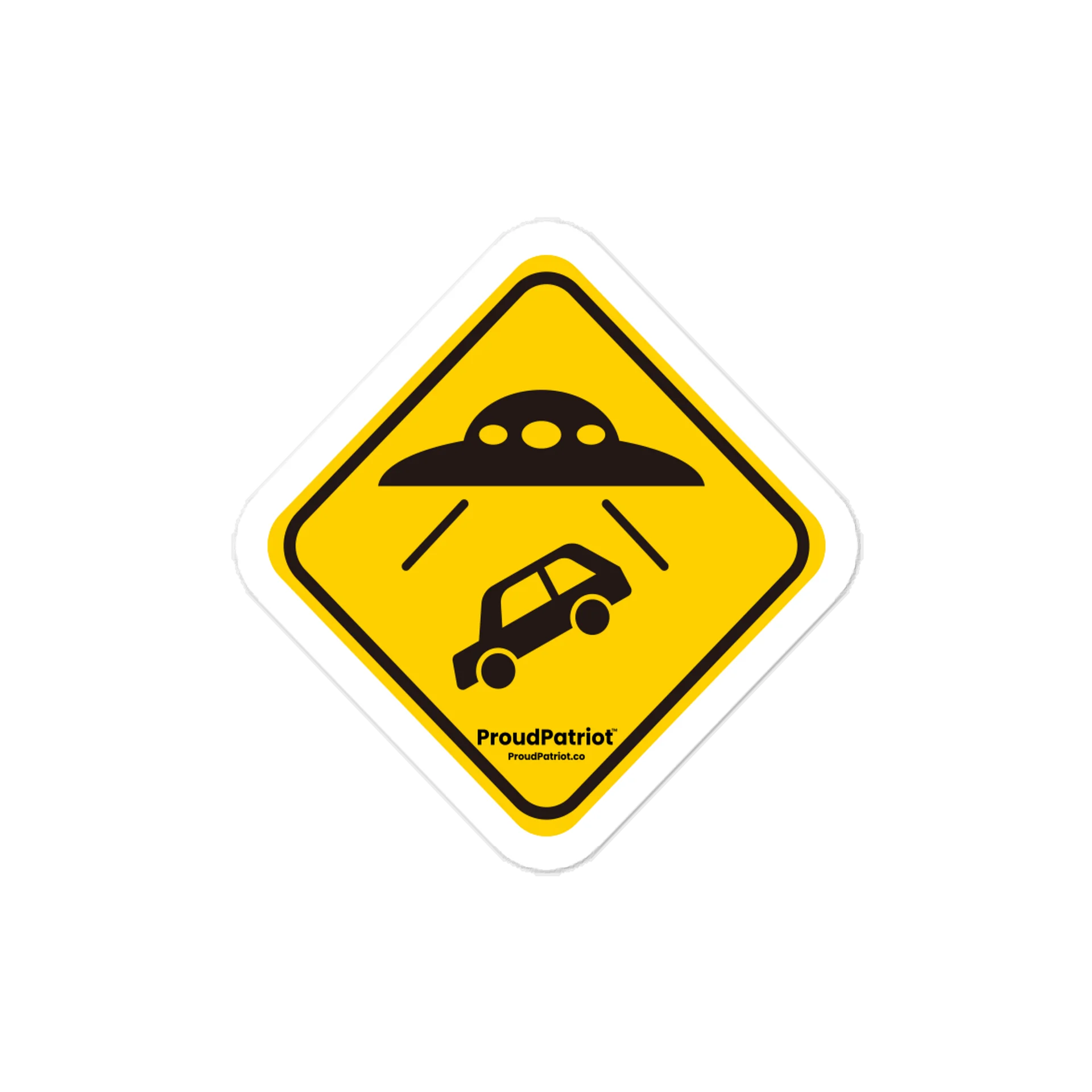 UFO Vinyl Sticker product image (1)