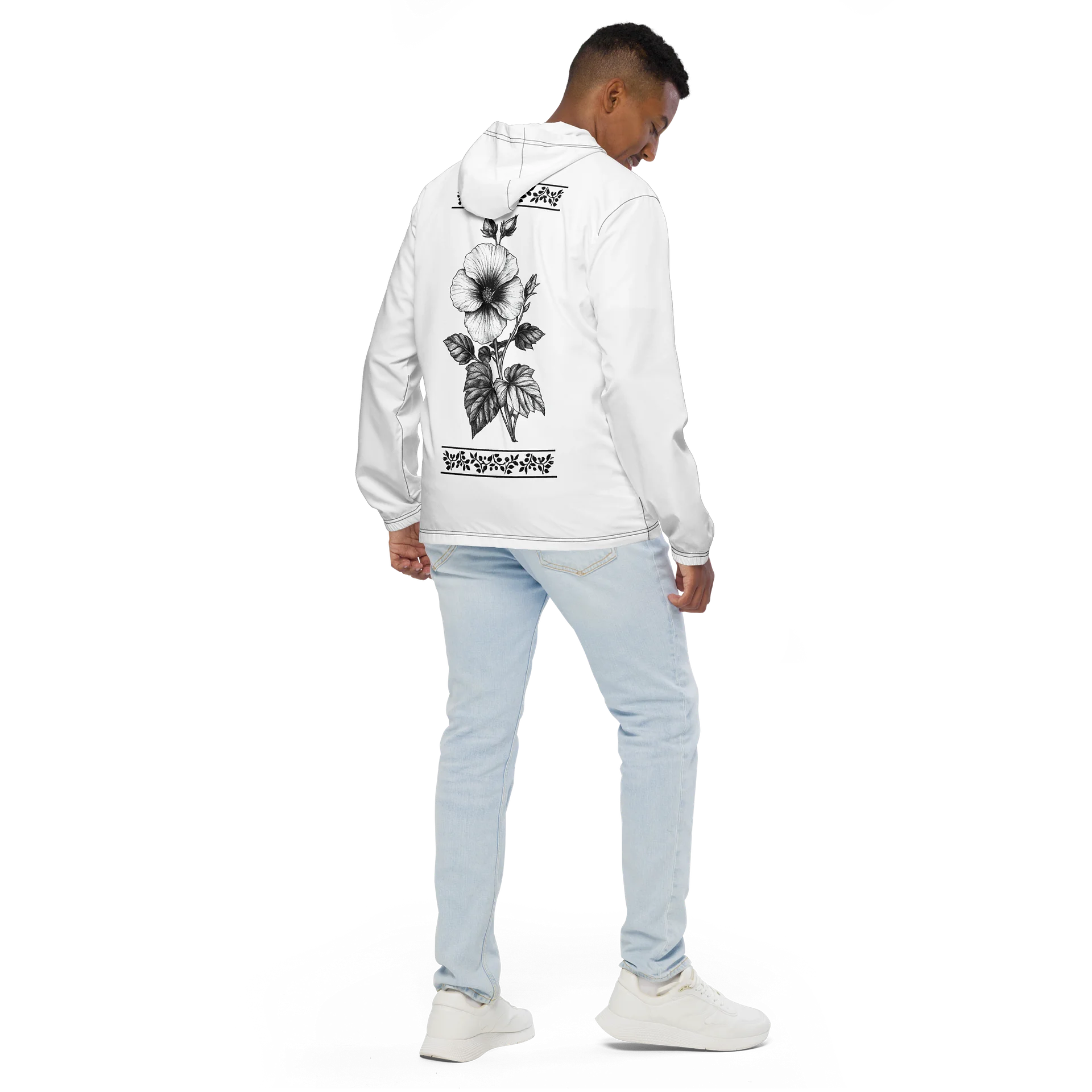 Floral All-Over Print Windbreaker product image (1)