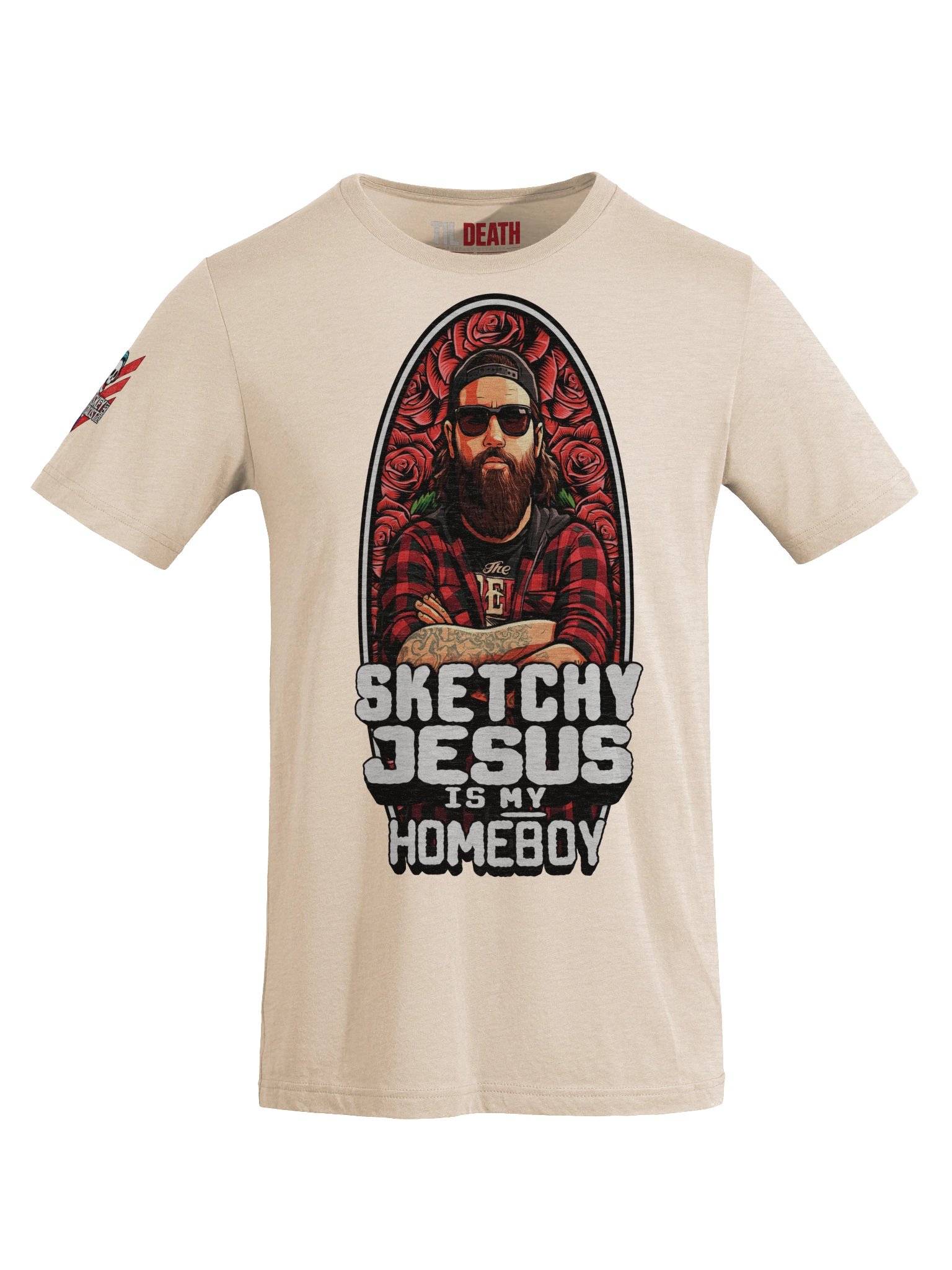 "Sketchy Jesus Is My Homeboy" T Shirt product image (1)